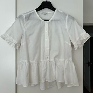 Gorgeous white Madewell cotton top